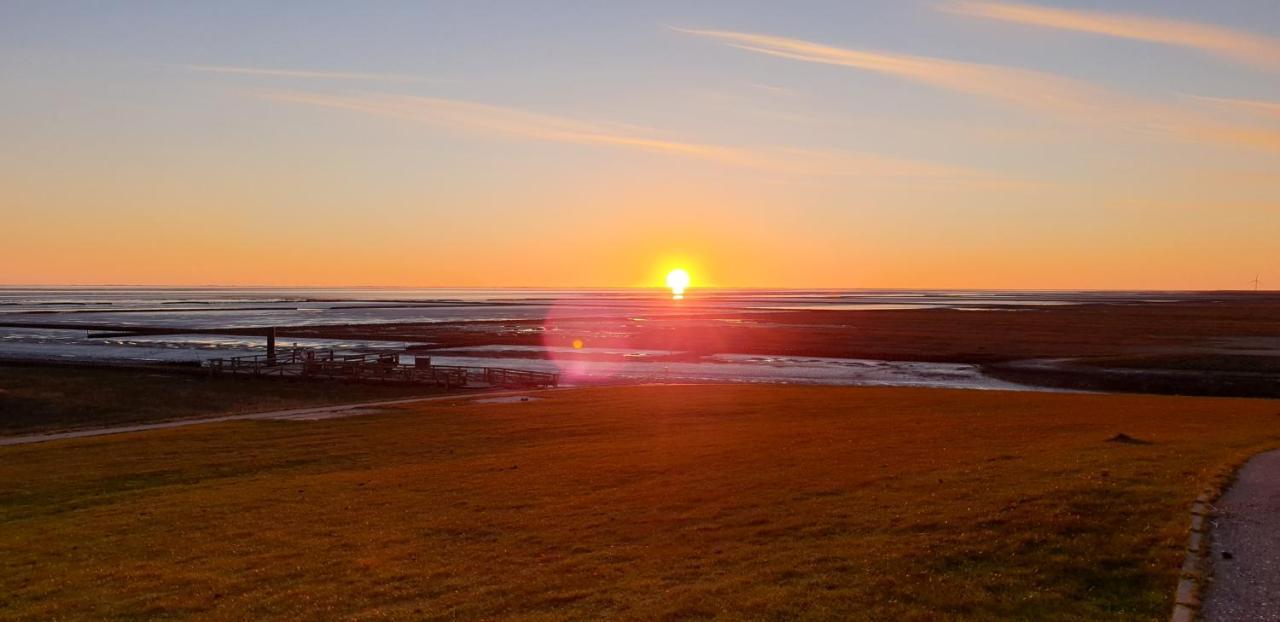 Wohnmobilstellplatz Hemenswarft An Der Nordsee - Meerblick Emmelsbüll-Horsbüll Exterior foto